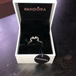 Pandora Minnie Mouse Silhouette ring.